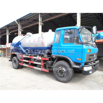 Dongfeng 8 CBM camión cisterna de succión de aguas residuales